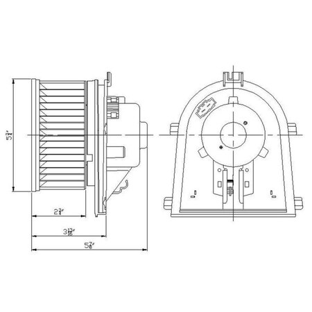Gpd Blower Motors, 2311650 2311650